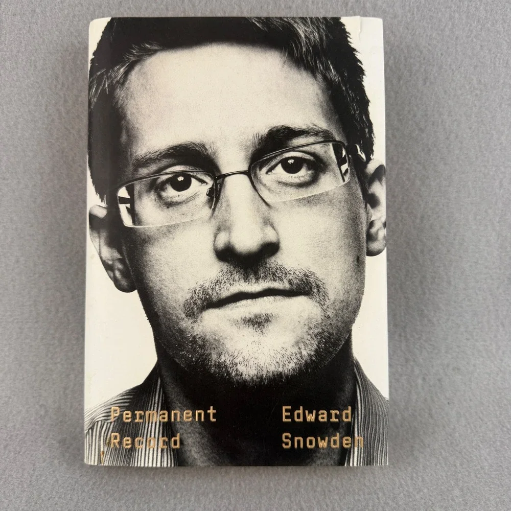 Permanent Record‎ Edward Snowden First Edition 2019 Memoir Hardcover Whistleblow